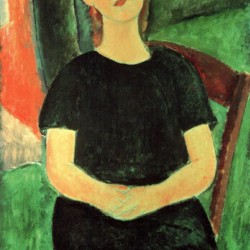Modigliani - Sitting girl